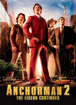 Xem Phim Anchorman 2: Huyền Thoại Tiếp Diễn Thuyết Minh Online