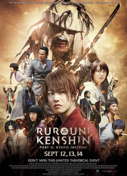 Xem Phim Lãng khách Kenshin: Đại hỏa Kyoto Thuyết Minh Online