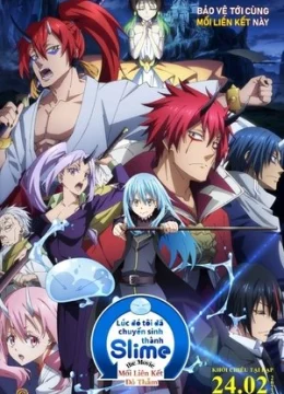 Xem Phim Lúc Đó Tôi Đã Chuyển Sinh Thành Slime: Mối Liên Kết Đỏ Thẫm Thuyết Minh Online