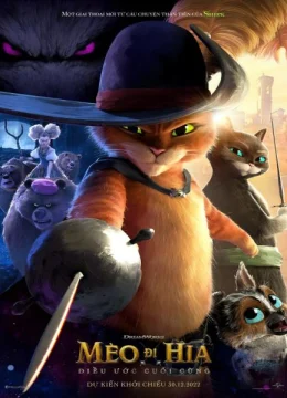 Xem Phim Mèo Đi Hia: Điều Ước Cuối Cùng Thuyết Minh Online