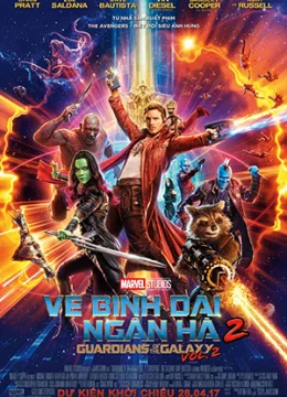 Xem Phim Vệ Binh Dải Ngân Hà 2 Thuyết Minh Online